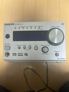 ONKYO AVコントローラー PR-155SPX アンプ 本体のみ 通電確認済み