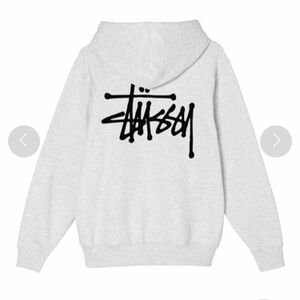 ステューシー ロゴ パーカー ベーシック STUSSY フーディ ビッグロゴ ストリート