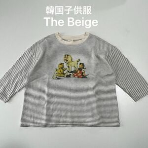 韓国子供服『The Beige』ボーダーT / M