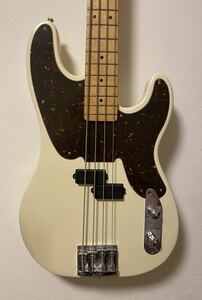 Squier Fender OPBタイププレベ　BARTOLINI 8S SCHALLER 4D ブリッジ　NOLL ELECTRONICS PA-1 プリアンプ　ハードケース付