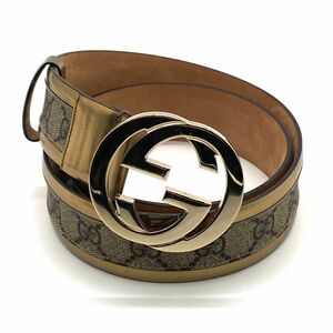 Gucci Interlocking G Belt GG Supreme グッチ インターロッキング GGスプリーム ベルト