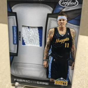 NBA 2009 PANINI Chris Andersen PATCH Card PRIMEの画像1