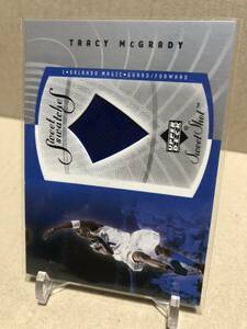 NBA 2002 UD Tracy McGrady JSY Card