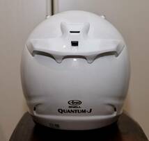 Arai　アライ フルフェイスヘルメット　QUANTUM-J クアンタムJ グラスホワイト 超美品 sizeL(59-60) _画像5