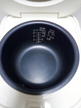 【美品★使用浅★送80サイズ】3合炊き★TIGER タイガー★マイコン炊飯器JBU-A551白_画像4