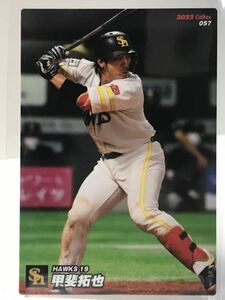 甲斐拓也　057 2022 第一弾　カルビープロ野球チップス　ソフトバンクホークス　　ノーマルカード