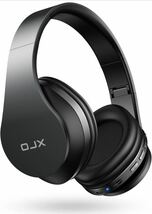 OJX Bluetooth5.3 ワイヤレスヘッドホン 有線 無線 高安定性 超低遅延 通話可能 多機種対応 TFカード対応 ラジオ機能 ノイズキャンセリング_画像3