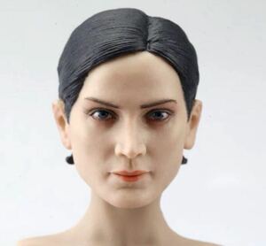  action figure 1/6 woman head game character Raider beautiful person 12 -inch hard Carving scalp 