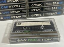 KC100 TDK ハイポジション カセットテープ 使用済46/90 22本 まとめ売り 現状品 ジャンク品 古いカセットテープ 当時物 レトロ_画像10