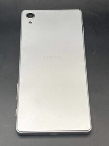 KC105 美品 SIMロック解除済 Sony Xperia Z5 SOV32 動作確認済 シムフリー機 ソニー エクスペリア ホワイト シルバー 現状品