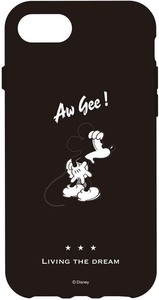 iPhone SE(第2世代) 8 7 6s 6 耐衝撃ケース ディズニー ミッキーマウス カバー IIIIfit ハイブリッド 可愛い おしゃれ シンプル グルマン
