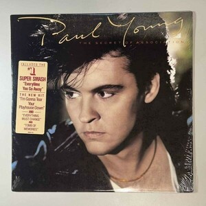 40579★美盤【US盤】 Paul Young / The Secret of Association ※シュリンクステッカー