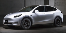 TESLA MODEL Y 専用 セミグロスブラック 新品4本 MID MTW TW025 9.5J 20in IS41 PCD114.3 ファルケン FK520L 255/40R20_画像3