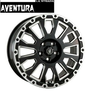 オフ系 GBM 新品 ヨコハマ LA STRADA アベンチュラ 7.5J 17in IS40 127 X-AT 245/75R17 JEEP ラングラー JL JK に