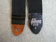 ♪ギブソン/Gibson USA ギターストラップ 黒 送料140円～♪_画像5