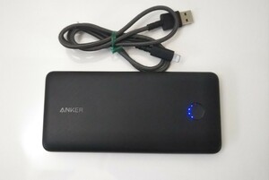 1515送料300円 ANKER アンカー モバイルバッテリー Poewer Core Slim 10000 PD A1245 10000mah ケーブルおまけ