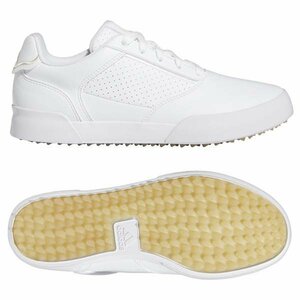 (Новые неиспользованные) Дешевые дамы Adidas Retrocross Adidas Retro Cross Spike Crested Shoes 25 см белые [GV6915] (Sakura Store)