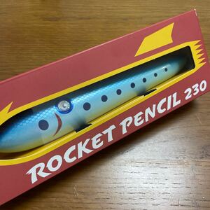 未使用品 エクリプス アカシブランド ロケットペンシル 230 ROCKET PENCIL 230mm 4oz 【定形外送料350円】403213