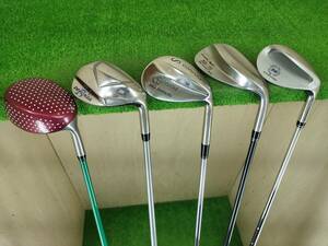 【バンカー脱出ウエッジ5本セット】Lynx/Golf Planner/con-sole/POWER BILT/LEZAX