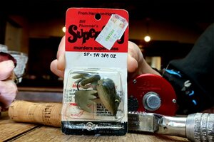 70s BILL PLUMMER HARRISON FROG ハリソンフロッグ 検) バス 雷魚 ヒックリジョー原型 HEDDON ABU 5600C 6500C FL59H 昭和アングラーに