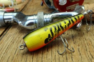 SMITHWICK CARROT TOP 希少モデル スミスウィック ウッドルアー / heddon zeal BALSA50 ハトリーズ 道楽を超える釣力あり 昭和レトロ!