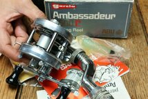 ABU 4500C オールド アブ アンバサダー ベイトリール / 2500C 4600C heddon 道楽 ZEAL ハトリーズ ザウルス BALSA50 昭和レトロタックルに_画像1