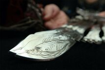 SILVER PLATE 純銀P. 19世紀装飾美術アールヌーボー オーストリア ヴィクトリアン アンティーク 魚料理 フォーク ナイフ カトラリーセット_画像7