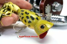 ARBOGAST HULA POPPER アーボガスト フラポッパー 5/8oz / HEDDON 道楽 ザウルス ZEAL バルサ50 ハトリーズ UMCO 昭和アングラーに_画像2