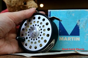 Martin No.63 フライリール DT3/4 / 源流 竹竿 グラスロッド バンブーロッドに HEDDON BALSA50 ハトリーズ MARRYAT 全盛時のオールドリール