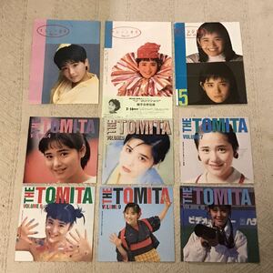 1987年 1988年 富田靖子 ファンクラブ会報 まとめて THE TOMITA オレンジ通信 握手券 1980年代