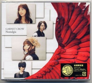 ☆GARNET CROW ガーネット・クロウ 「Nostalgia」 初回限定盤 CD+DVD 新品 未開封