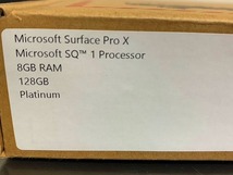 【新品未開封品】マイクロソフト Surface Pro X / Microsoft SQ1 / 13インチ / SQ1 /8GB / 128GB /プラチナ_画像2