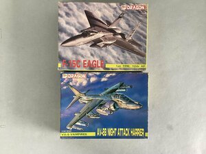 DRAGON　ドラゴン　プラモデル　未組立　飛行機　軍用機　1/144　2個セット●AV-8B　NIGHT ATTACK HARRIER●F-15C EAGLE