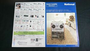 『National(ナショナル)Radio Cassette(ラジオカセット)総合カタログ1981年4』石原真理子/RX-1900/RX-2700/RX-7000/RX-5150/RX1821/RX-5600