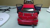 スケール 1/24 MITSUBISHI LANCER EVOLUTION VⅢ ！ 三菱 ランサー ！ 世界の名ラリーカーコレクション！_画像6