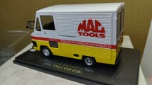 スケール 1/43 トヨタ ハイエース クィックデリバリー (MACTOOLS VAN 仕様) NO 17 懐かしの商用車コレクション！_画像4