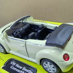 非売品！ スケール 1/40 VW New Beetle Converible ！ フォルクスワーゲン！ 世界の名車！ WELLYの画像5