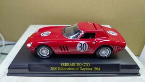 スケール 1/43 FERRARI 250 GTO ！ フェラーリ！ 世界の名車シリーズ！