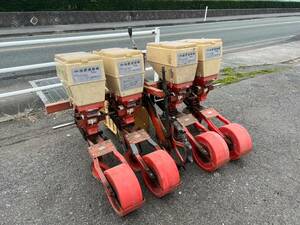 【3】★トラクター用施肥播種機★　サン機工　さばける号　中古品　現状渡し品