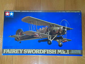 TAMIYA 1/48 SCALE AIRCRAFT SERIES №68 ITEM61068　フェアリーソードフィッシュMK.Ⅰ