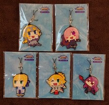 【1円〜】Fate/Grand Order fes 2017 アクリルマスコット ラバーチャーム セット マシュ ジャンヌ アルトリア スカサハ イシュタル fgo_画像2