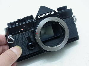 ☆ オリンパス OLYMPUS OM-1初期型 BL (ボディは点検整備清掃済み！プリズム交換対策済み！レンズは、清掃整備済み）☆