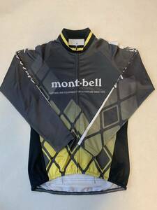 *USED mont-bell Mont Bell reverse side nappy long sleeve cycle jersey men's L size 