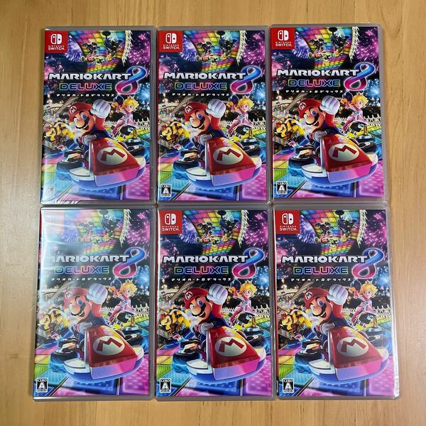 新品未開封 マリオカート8 Nintendo Switch 6本