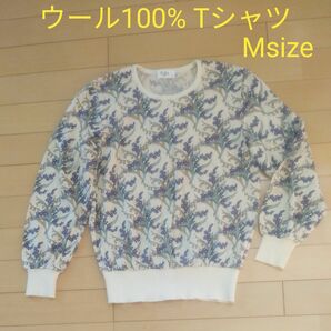 Tシャツ　ウール100%　