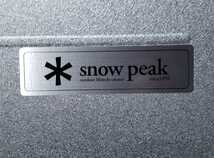 snow peak スノーピーク ロゴステッカー　メタリック(シルバー)大_画像4