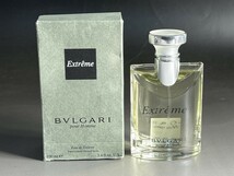 60331 香水 BVLGARI ブルガリ EXTREME プールオム エクストレーム オードトワレ 100ml 残量9割以上【配送出品者負担】_画像1