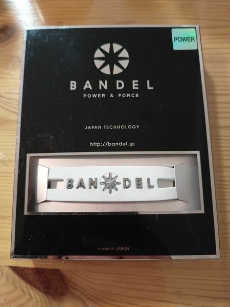 BANDEL metal bracelet M 17.5cm バンデル ブレスレット ホワイト　シルバー