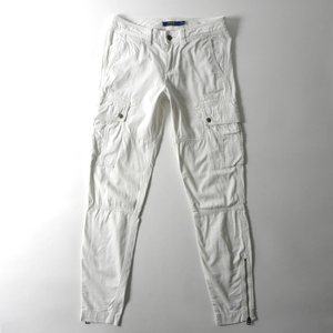  Polo Ralph Lauren POLO RALPH LAUREN utility cargo pants jodhpur z stretch 2 white domestic regular lady's l0322-1