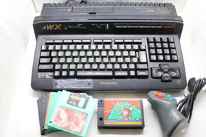『フルメンテ』Panasonic MSX2+ FS-A1WX メモリ増設 512kB スピコン S端子増設 コンデンサ交換 ベルトレスFDD アスキースティックL5